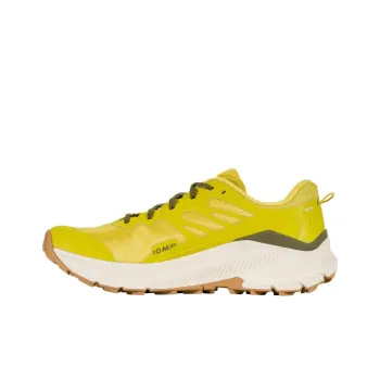 Oboz Footwear Katabatic Wind Cushioned Slip-Resistant Low-Top Outdoor Shoes Men's Yellow Green