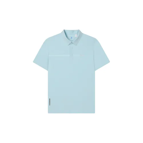 FILA Polo Shirts Men Tiffany Blue