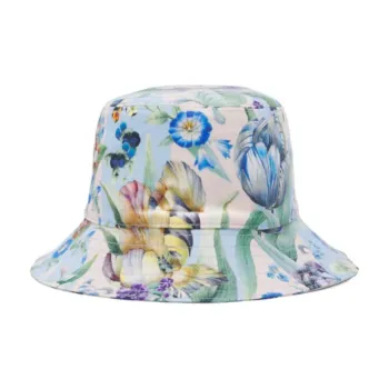 Burberry Cotton Bucket Hats Kids' Light Cream