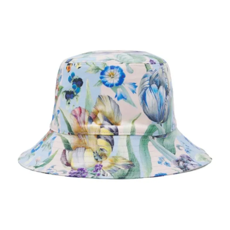 Burberry Cotton Bucket Hats Kids' Light Cream-0