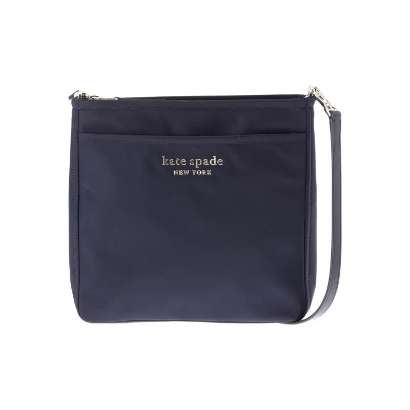 Kate Spade Nylon Crossbody Shoulder Bag Unisex Marine Blue-0