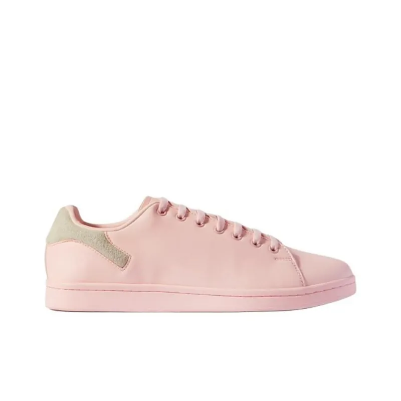 RAF SIMONS Low Top Skateboard Shoes Men's Pink-1