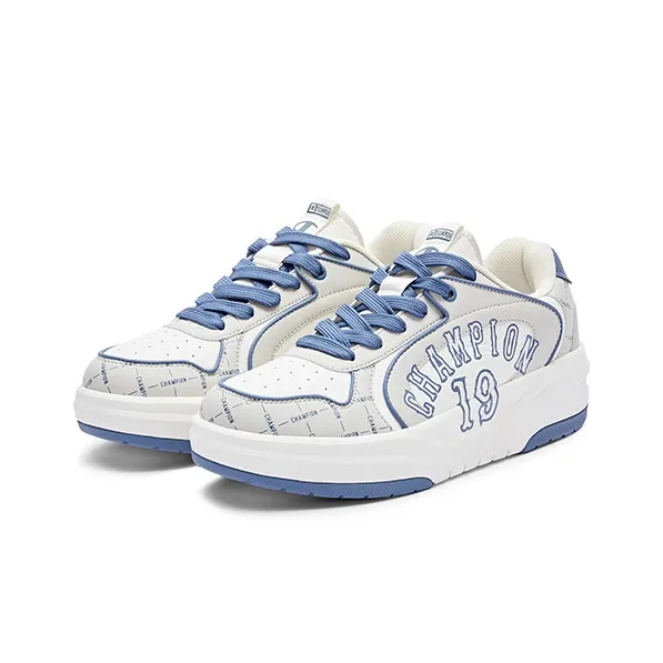 Champion Cushioning Lightweight Skateboard Shoes Men's Light Gray-2