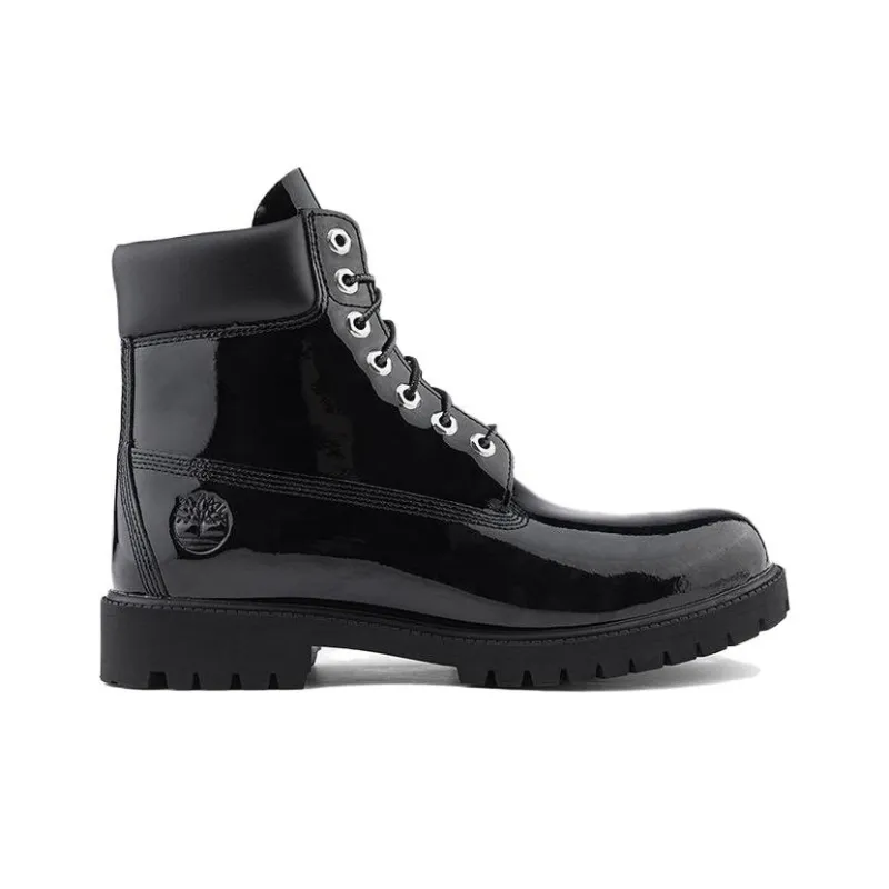 Timberland X Veneda Carter 6 Inch Boots 'Black Patent Leather'-3