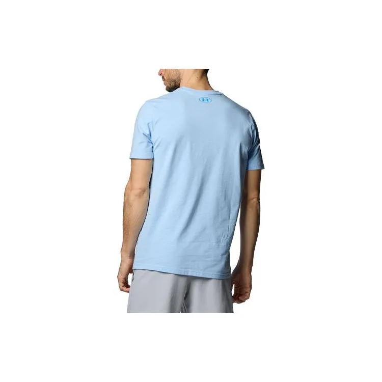 Under Armour T Shirt Men's Carolina Blue-1