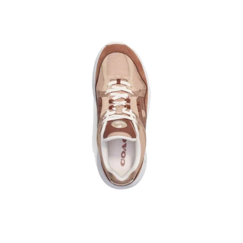 COACH Signature Low Top Casual Shoes Women's Brown-2