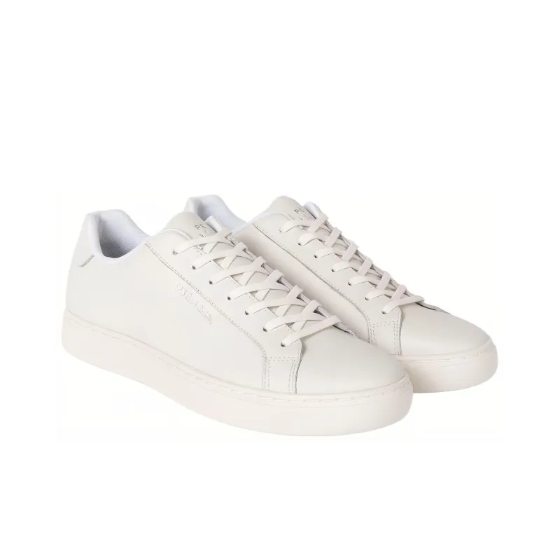 Paul Smith Low Top Skateboard Shoes Men's White-1