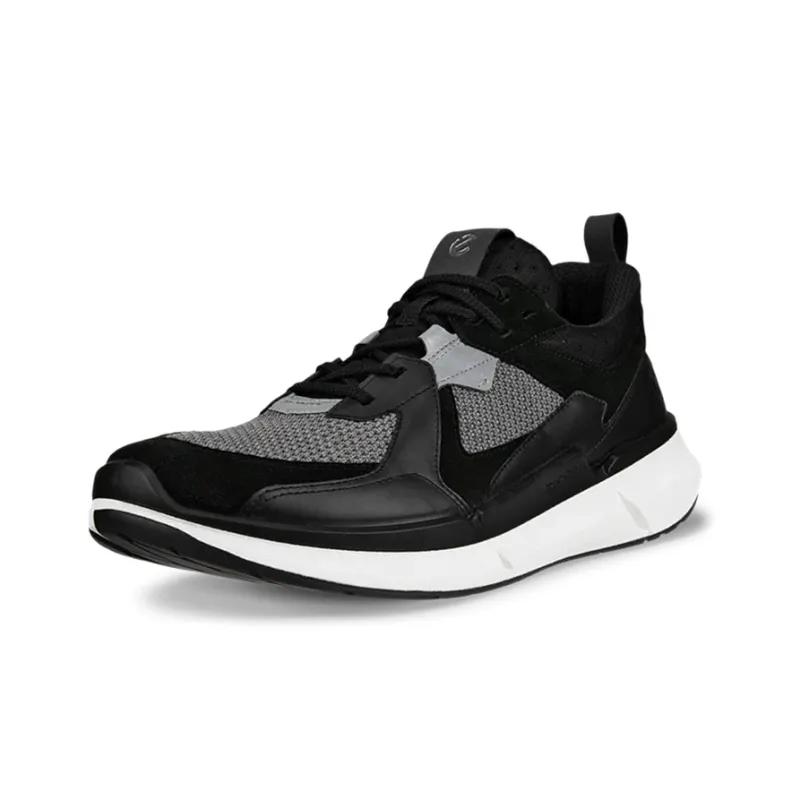 Ecco Low Top Casual Shoes Men's Black-1
