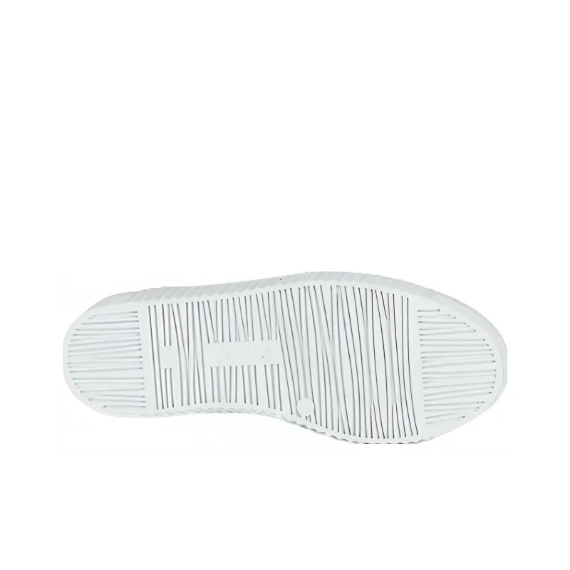 Gabor Low Top Skateboard Shoes Women's White-4