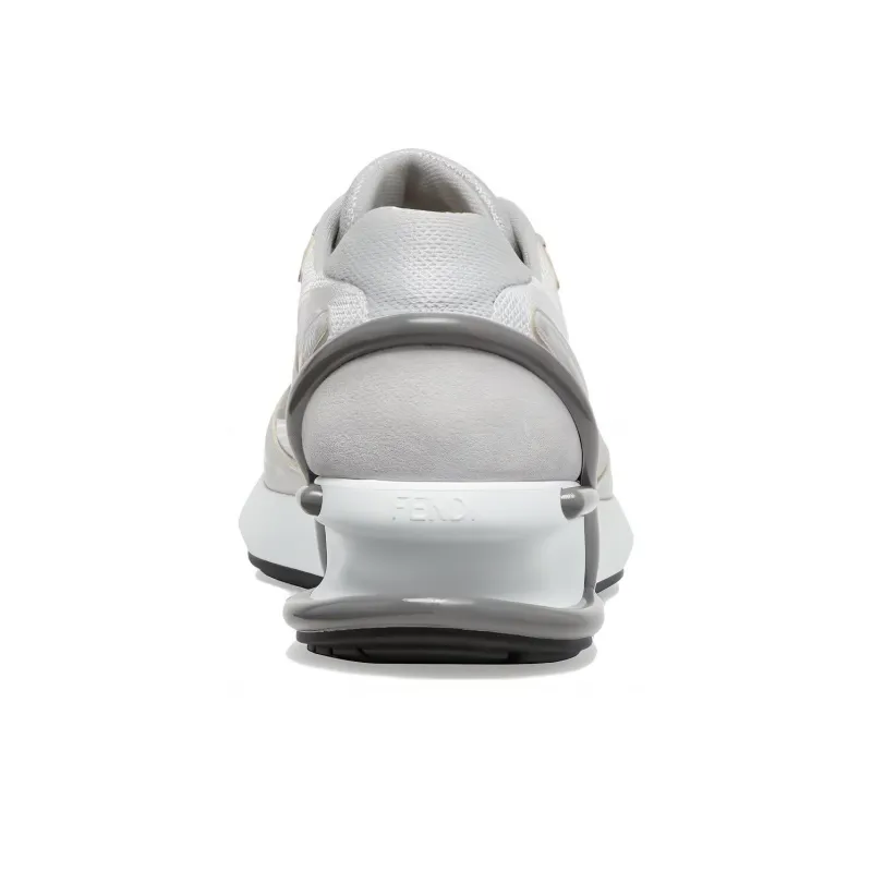 FENDI First 1 Leather-paneling Low-top Sneakers-3