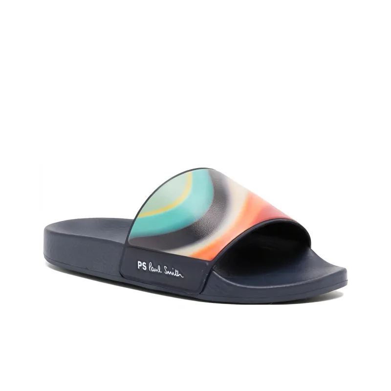 Paul Smith Striped Flat Slides-2