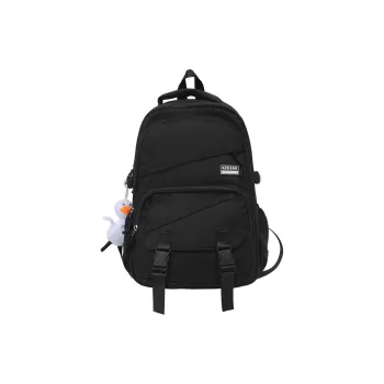 Travel Nylon Backpack Unisex Black/Blue/Red/Brown/White & Khaki
