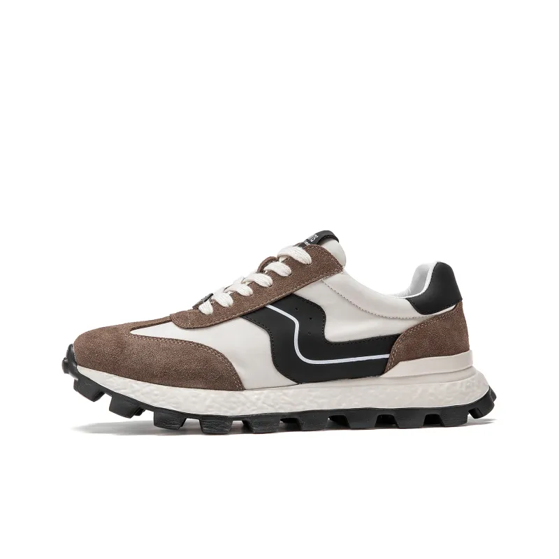 15 MINS Casual Shoes Men Low Top Camel-0
