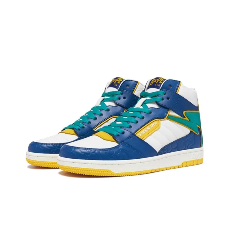 BAPE A BATHING APE Bape Sta 88 Mid #1 White-2