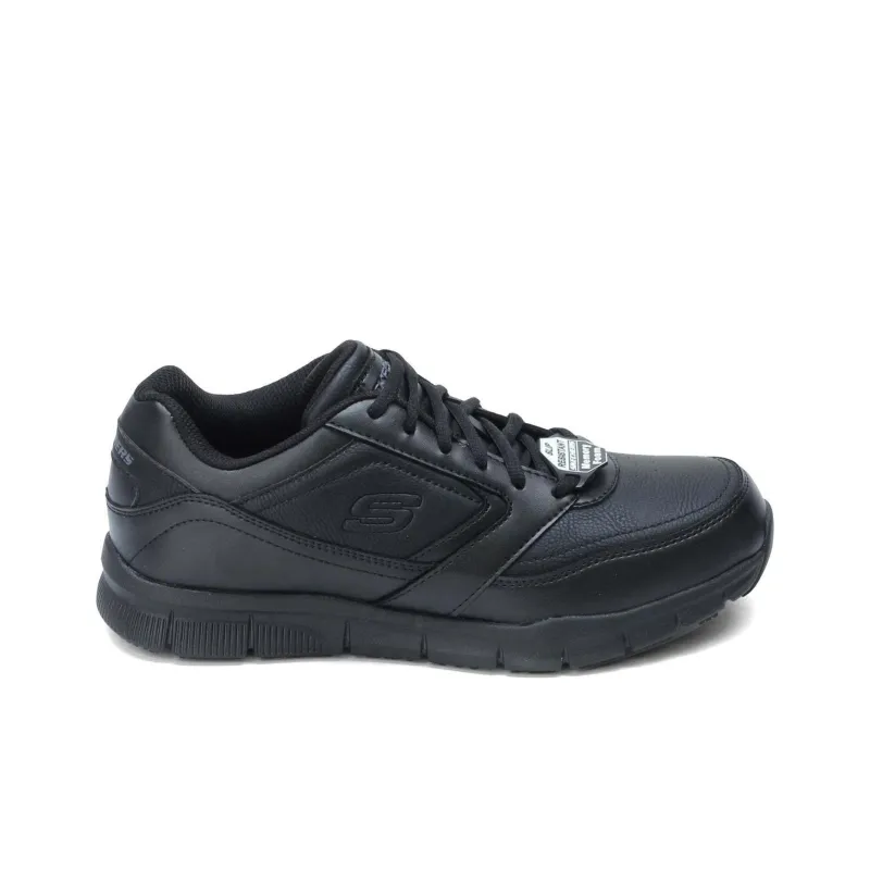 Skechers Abrasion Resistant Low Top Running Shoes Men's Black-1
