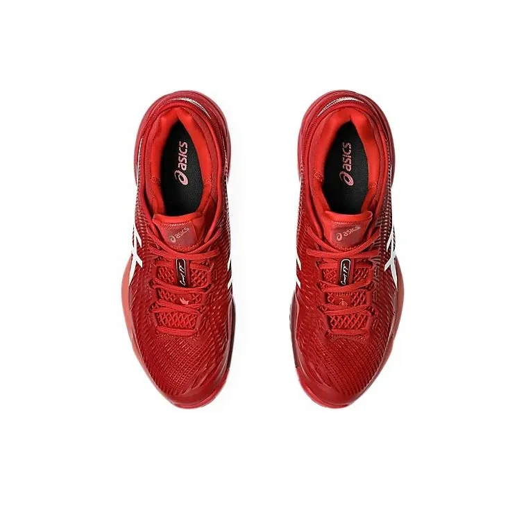 Asics Court Ff 3 Novak Cranberry White-3