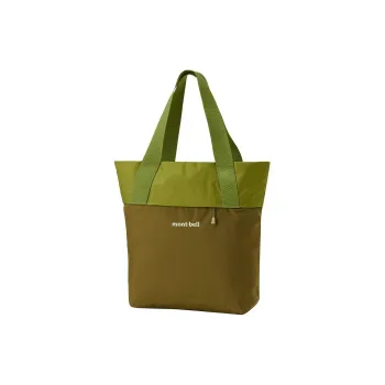 MONTBELL Nylon Handbag Medium Size Unisex Green