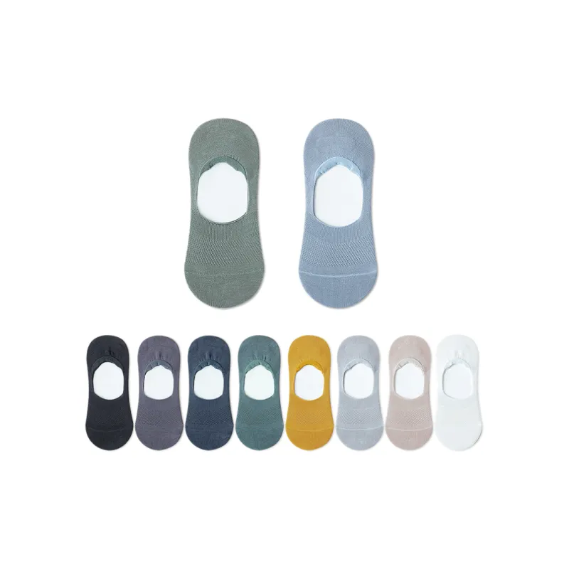 NANJIREN No-Show Socks Men's 10 Pack Mixed Color-0