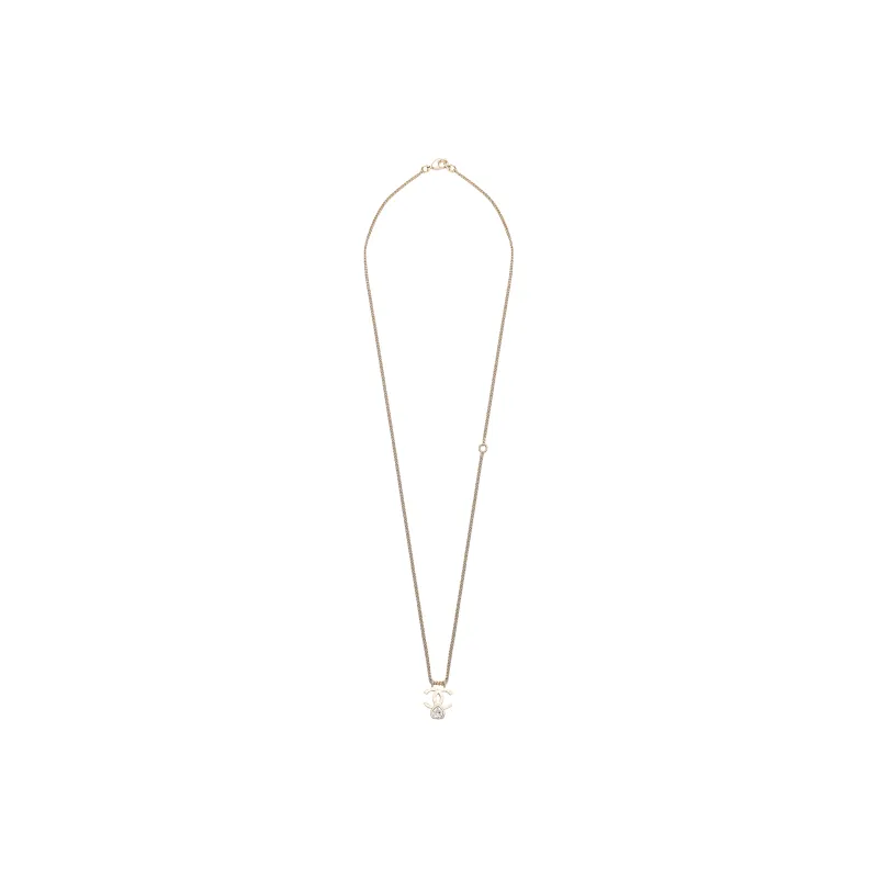 CHANEL 2014 Paris-Venice Plated Enamel Charms Pendant Costume Necklace-0