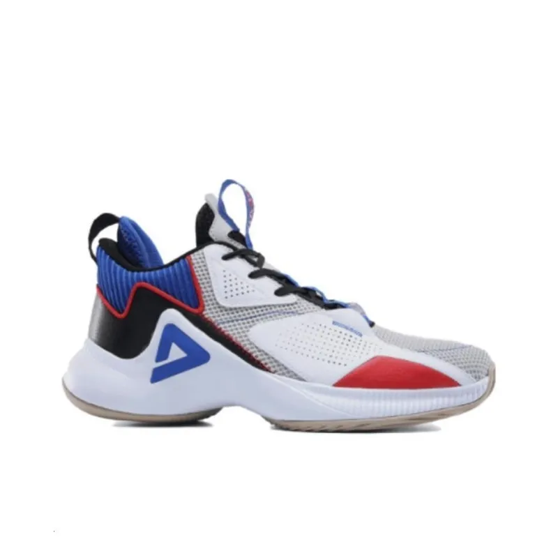 PEAK Cushioning Wear-Resistant Mid-Top Basketball Shoes Men's-9
