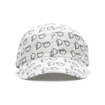 Burberry Cotton Baseball Caps Men's White