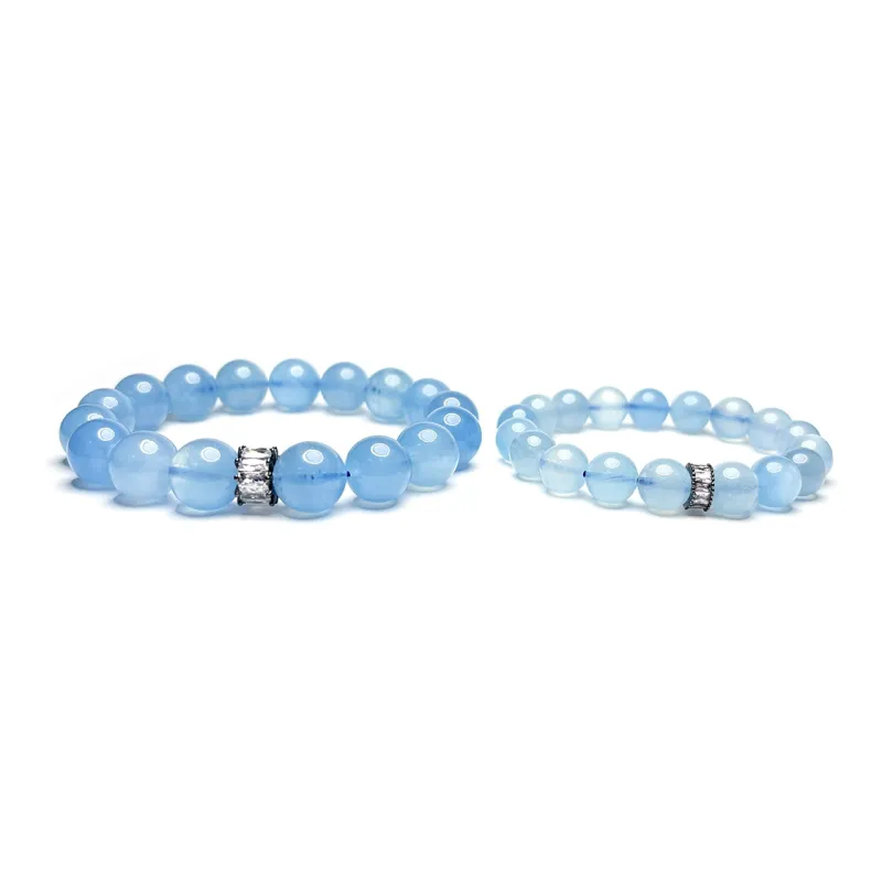 MOUNTAINS AND MANS Aquamarine Bracelets Unisex-6