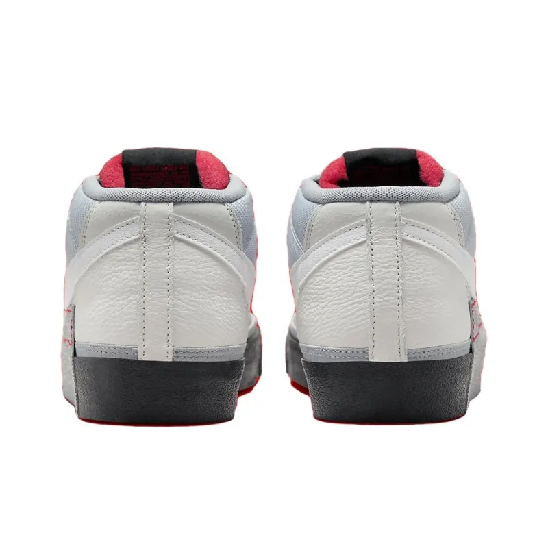 Nike Blazer Low Pro Club 'Wolf Grey University Red'-4
