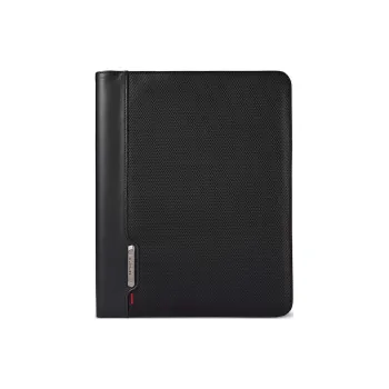 SAMSONITE Nylon Fabric Clutch Medium Size Unisex Black