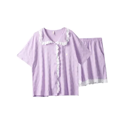Dorame Pajama Set Women's Purple