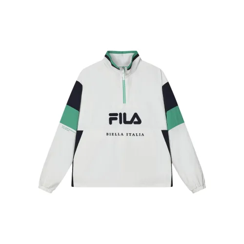 FILA Jackets Men Cloud White