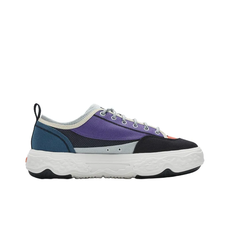 FILA MODERNO Slip-Resistant Low-Top Canvas Shoes Men's Blue Purple-1
