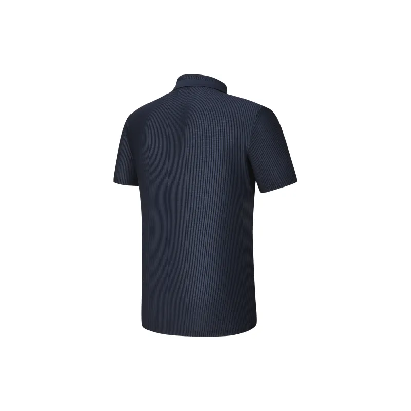 FILA Polo Shirts Men Tide Blue-1