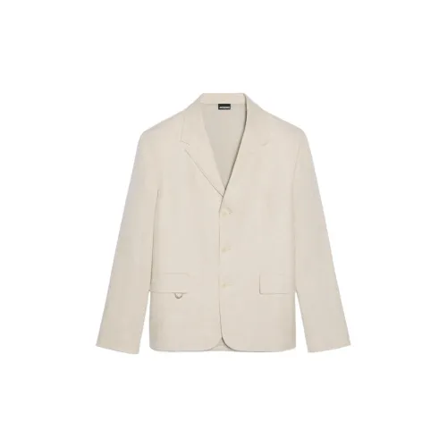 Jacquemus Jackets Men Light Beige