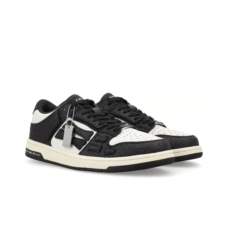 AMIRI Shimmer Skel Leather Sneakers-2