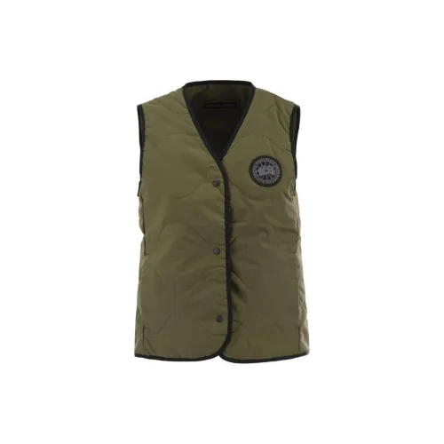 Canada Goose Vests Women's Army Green