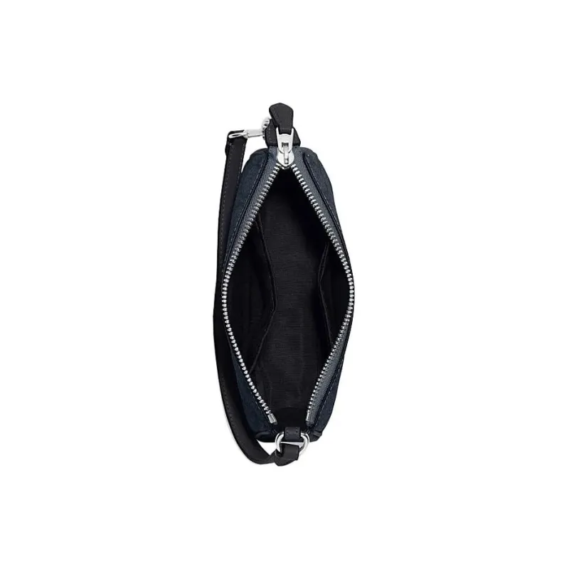COACH Nolita PVC Pochette, Shoulder Bag, Clutch Trumpets Women's Denim Blue & Midnight Blue & Marine Blue-4