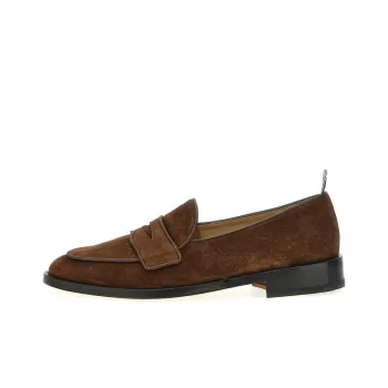 THOM BROWNE Rwb Striped Varsity Penny Loafers