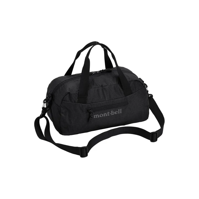 MONTBELL Nylon Luggage Bag, Handbag, Shoulder Bag, Crossbody Bag, Travel Bag Unisex Black-0