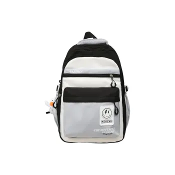 Travel Nylon Backpack Regular Unisex Black/Pink/Green/Khaki/Gray Blue/Red Blue