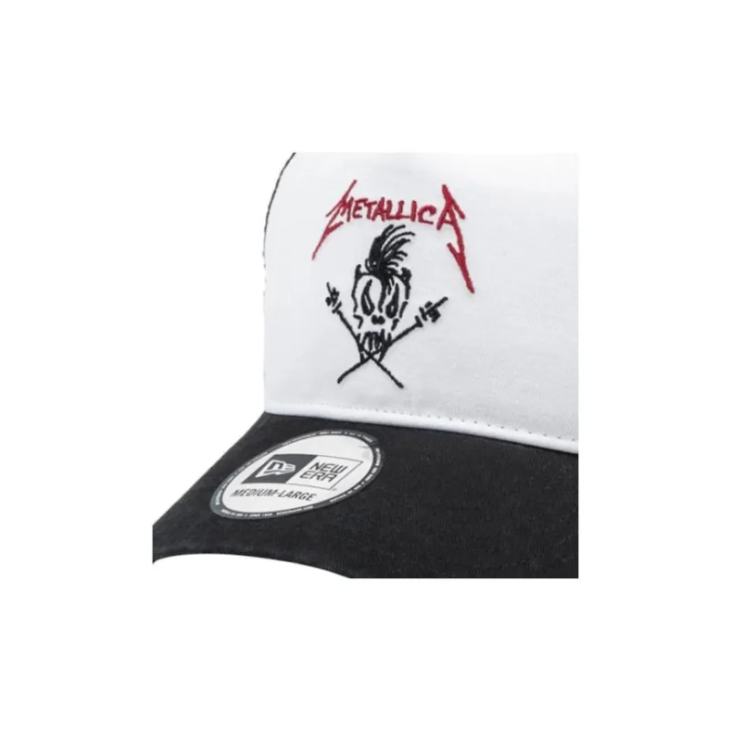 New Era X Metallica Scary Guy K Frame Mesh Ball Hat-2