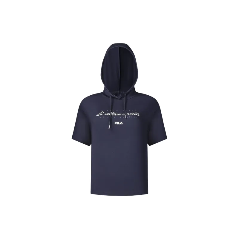 FILA SS24 T Shirt Women's RD Royal Blue-1