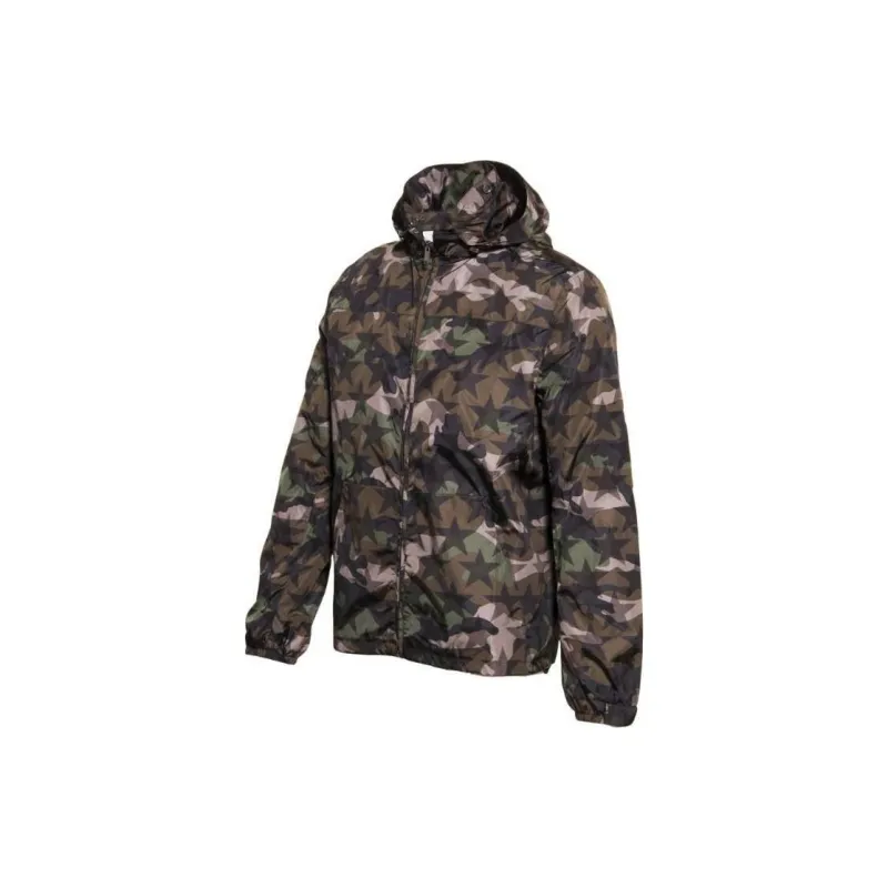 Valentino Star Camouflage Print Hooded Jacket-2