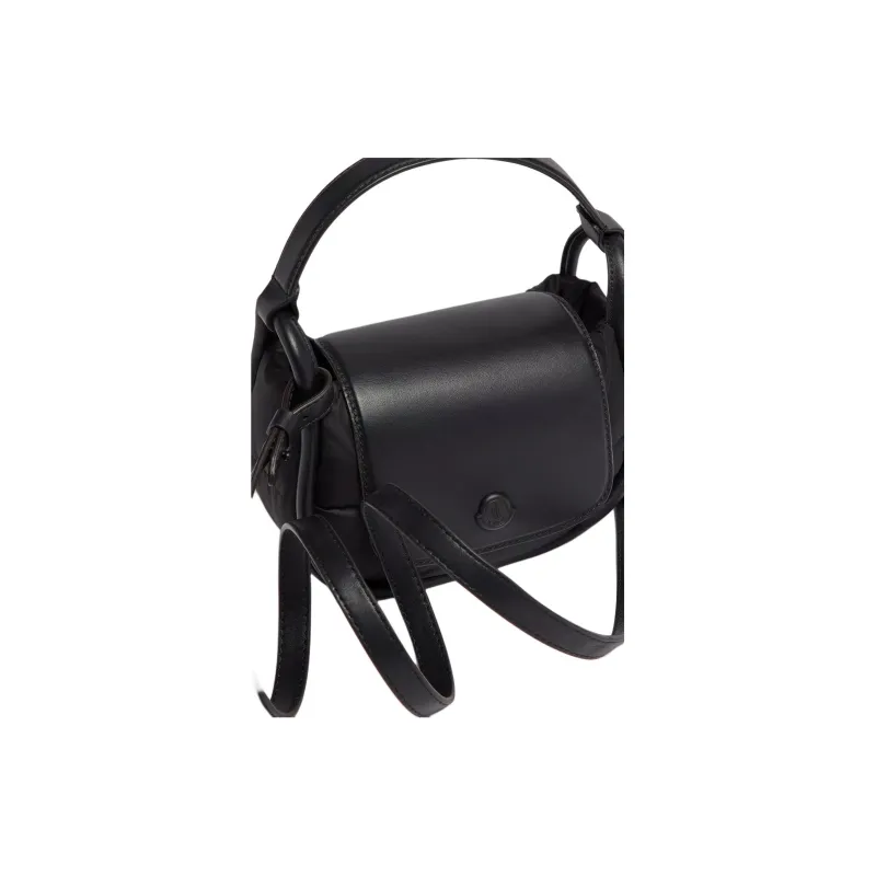 Moncler Nylon Handbag Mini Women's Black-1