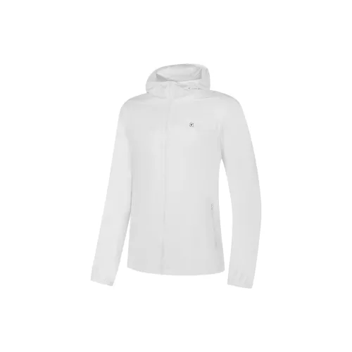 QIAODAN Woven Sun Protection Clothing Men's Jordan White