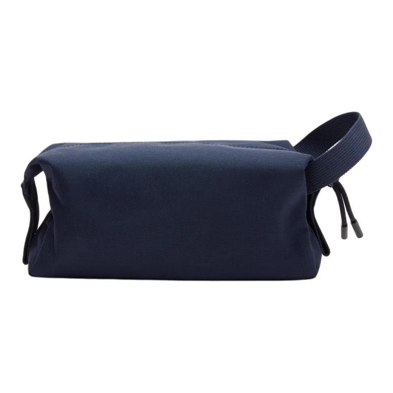 LACOSTE Recycled Polyester Toiletry Bag Unisex Blue-2