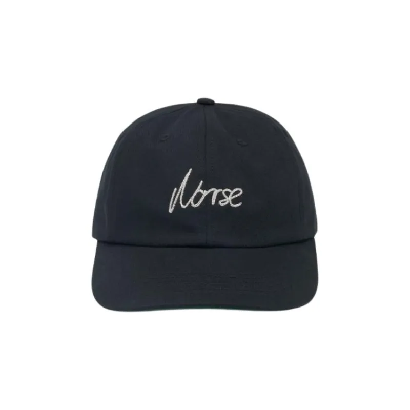 NORSE PROJECTS Cotton Baseball Caps Men's Black-1