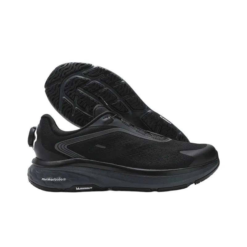 FILA BOA NUVOLE 2 Low Top Running Shoes Men's Black-2
