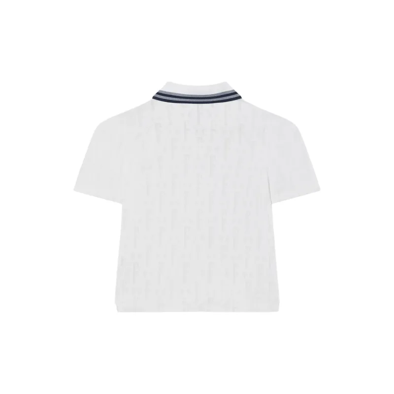 FILA Polo Shirt Women's Cloud White-1