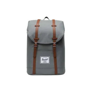 Herschel Polyester Backpack Large Size Unisex Sage Gray