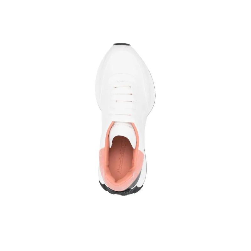 Alexander McQueen Sprint Runner 'White Black Pink' Women's-4